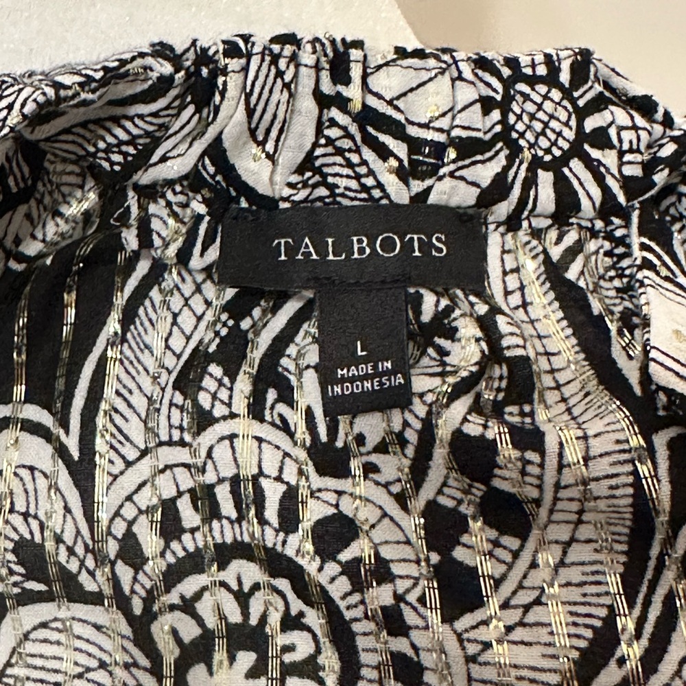 Talbots Paisley Halter Top - Picture 9 of 10